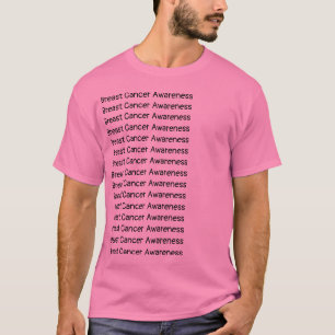 Camiseta Sensibilização para o cancer da mama