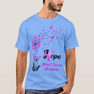 Camiseta Sensibilização para o Cancer da Mama Esperamos que