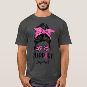Camiseta Sensibilização para o Cancer da mama Mulheres Supo