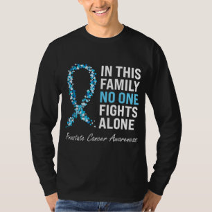Camiseta Sensibilização para o Cancer da próstata da famíli