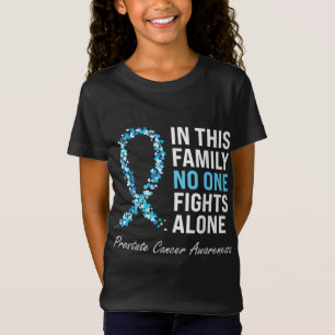 Camiseta Sensibilização para o Cancer da próstata da famíli
