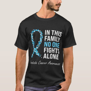 Camiseta Sensibilização para o Cancer da próstata da famíli
