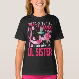 Camiseta Sensibilização para o Cancer de girassol