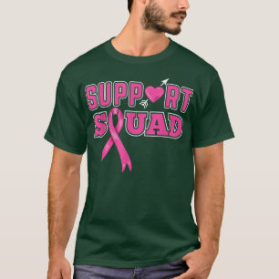 Camiseta Sensibilização para o Cancer de Mama em Esquadrão