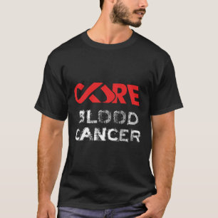 Camiseta Sensibilização para o Cancer de sangue puro