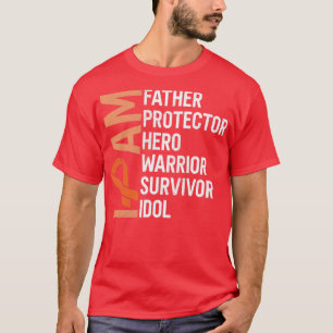 Camiseta Sensibilização para o Cancer Eu Sou o Padre Herói 