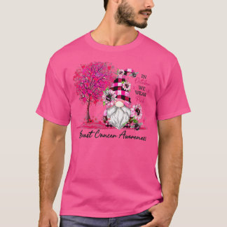 Camiseta Sensibilização para o Cancer genésico em outubro V