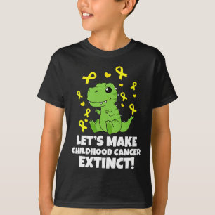 Camiseta Sensibilização para o Cancer infantil Deixem que a