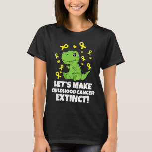 Camiseta Sensibilização para o Cancer infantil Deixem que a
