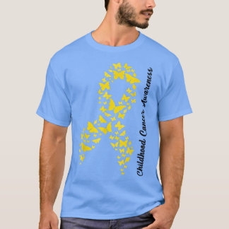 Camiseta Sensibilização para o Cancer infantil Em setembro 