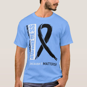 Camiseta Sensibilização Para O Cancer Melanoma Porque É Imp