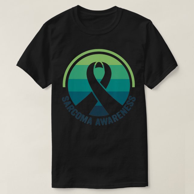 Camiseta Sensibilização para o Cancer Sarcoma (Frente do Design)