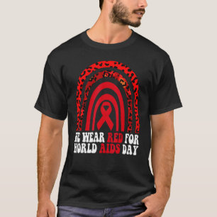 Camiseta Sensibilização para o Dia Mundial da Aids Vestimos