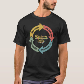 Camiseta Sensibilização para o Engano da Vida Diabética