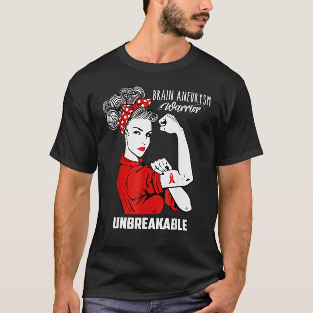 Camiseta Sensibilização para o Guerreiro do Cérebro (Frente)