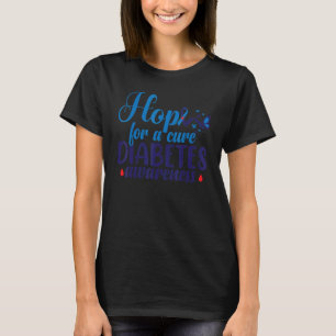Camiseta Sensibilização para o Guerreiro T1D Mês de Sensibi
