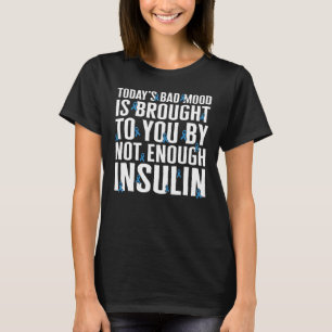 Camiseta Sensibilização para o mau humor da fita de humor T