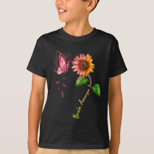 Camiseta Sensibilização para o neurismo do Cérebro de Giras