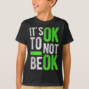 Camiseta Sensibilização Para O Suicídio Da Saúde Mental Dão