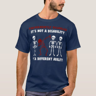 Camiseta Sensibilização Permanente Não É Uma Deficiência