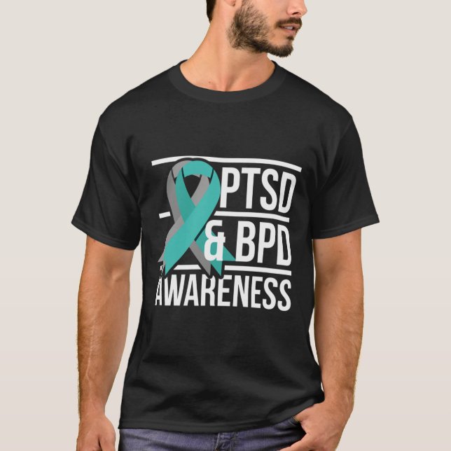 Camiseta Sensibilização Ptsd E Bpd (Frente)