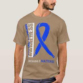 Camiseta Sensibilização Rectal Para O Cancer Porque Isso É
