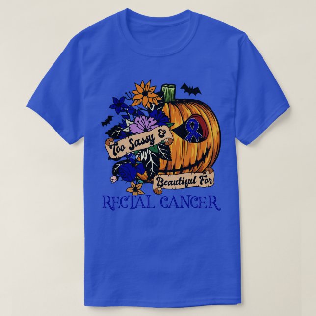 Camiseta Sensibilização retal retro halloween assustador he (Frente do Design)