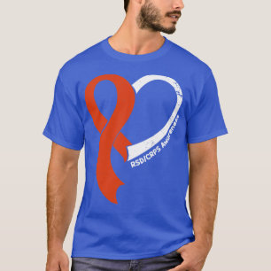 Camiseta Sensibilização RSDCRPS Esperança amor frita de cor
