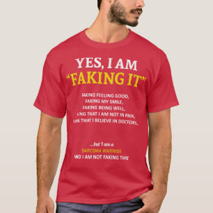 Camiseta Sensibilização Sarcoma Eu Estou Falando Nesta Famí