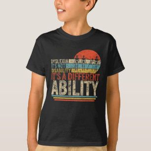 Camiseta Sensibilização Sem Deficiência Diferente Dabbing S