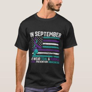 Camiseta Sensibilização Suicida 2024 Em Setembro Vestimos T
