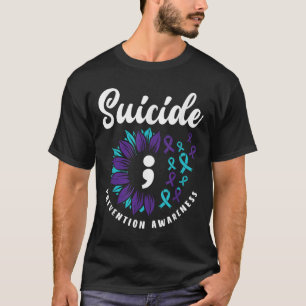 Camiseta Sensibilização Suicida Apoio à Prevenção do Suicíd