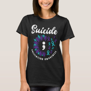 Camiseta Sensibilização Suicida Apoio à Prevenção do Suicíd