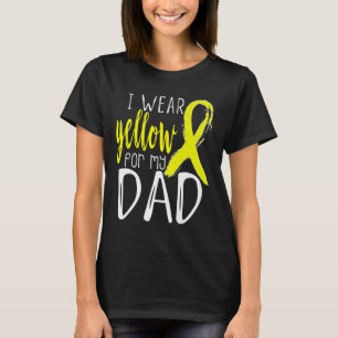 Camiseta Sensibilização Suicida Eu Visto Amarelo Para O Meu