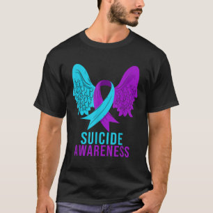 Camiseta Sensibilização Suicida Fita Depressão Mental