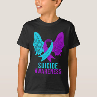 Camiseta Sensibilização Suicida Fita Depressão Mental