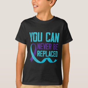 Camiseta Sensibilização Suicida Nunca Pode Ser Substituída