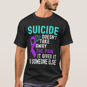 Camiseta Sensibilização suicida Prevenção ao suicídio na sa
