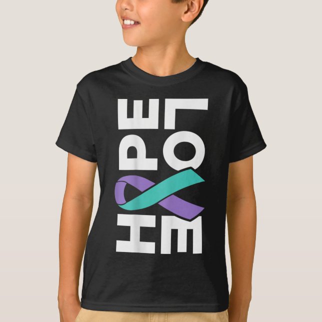 Camiseta Sensibilização Suicida - Sideways Esperam Prevençã (Frente)