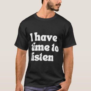 Camiseta Sensibilização Suicida, Tenho Tempo Para Ouvir