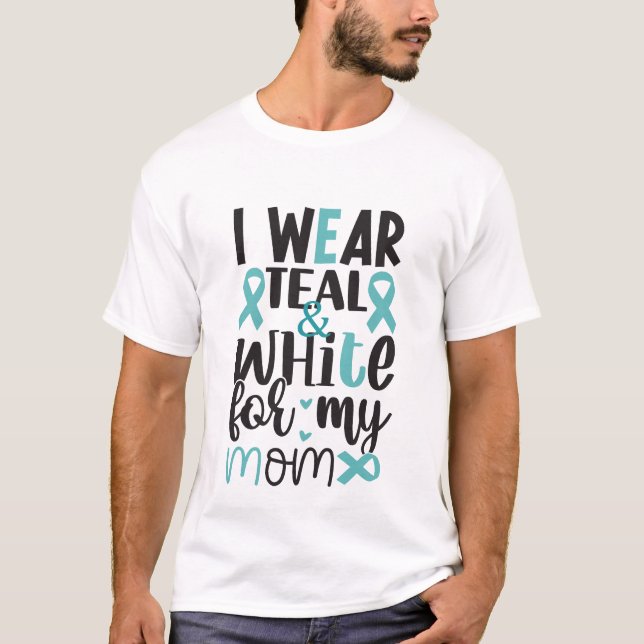 Camiseta Sensibilização/Suporte ao Cancer Cervical (Frente)