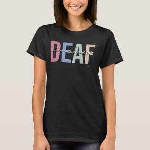 Camiseta Sensibilização surda surdez linguagem de sinais am