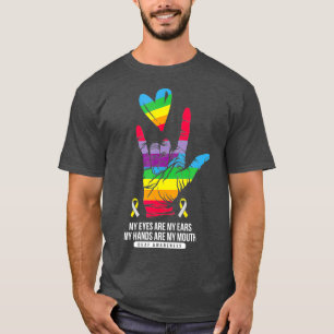 Camiseta Sensibilização surda surdez surdez surdez audiç