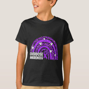 Camiseta Sensibilização Vício De Fita Roxo Na Aa 1
