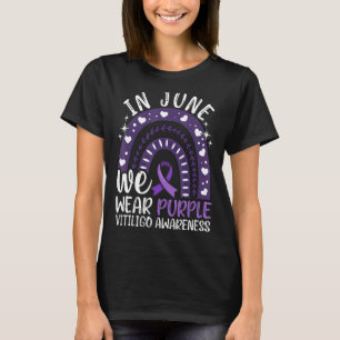 Camiseta Sensibilização Vitiligo Em Junho Vestimos Fita Rox