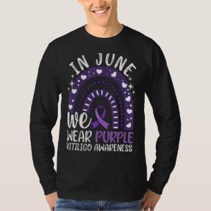 Camiseta Sensibilização Vitiligo Em Junho Vestimos Fita Rox