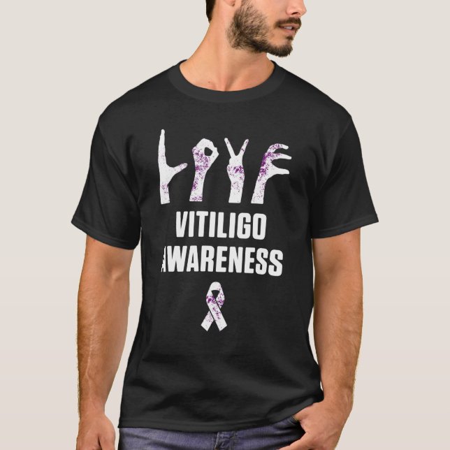 Camiseta Sensibilização Vitiligo Persistente Sensibilização (Frente)