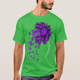 Camiseta Sensibilizar girassol ninguém luta sozinho 1