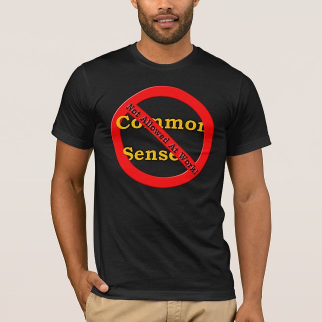 Camiseta Senso comum (Frente)