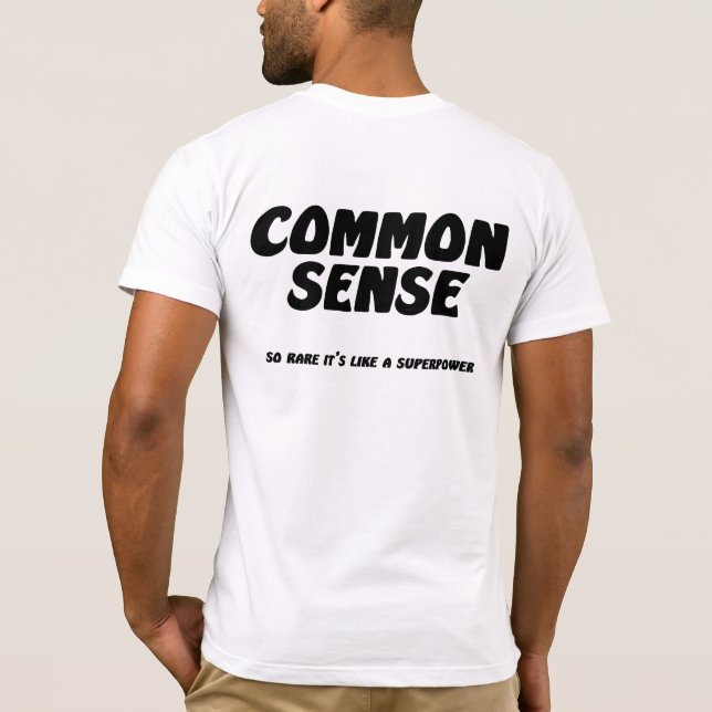 Camiseta Senso comum (Verso)